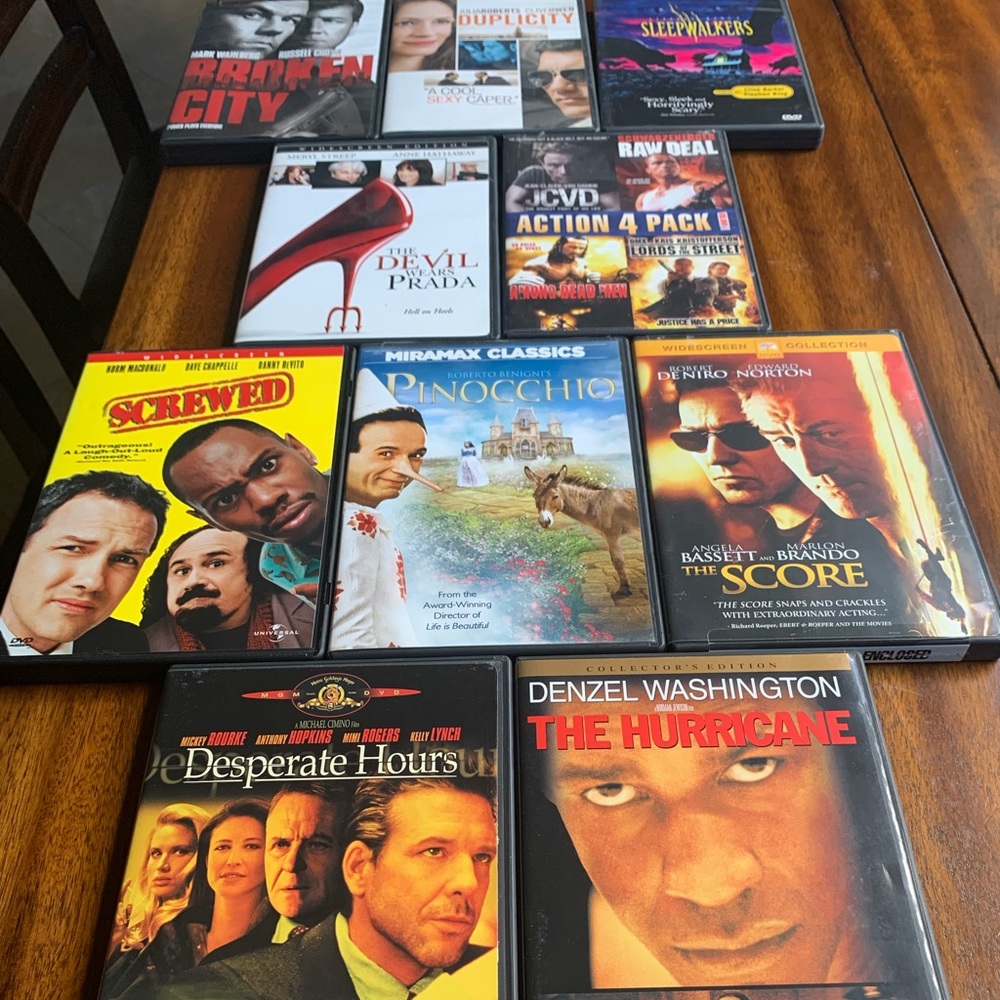 10 DVD Collections 📀